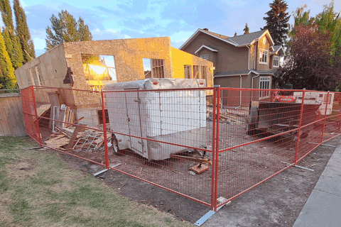 Temporary Construction Fence