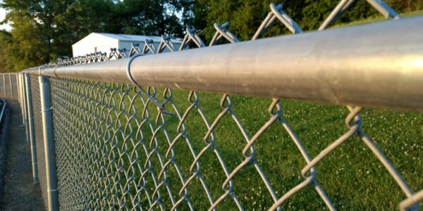 Chain link fence